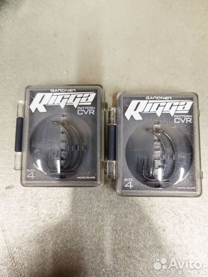 Gardner крючки Curved Rigga(Англия)