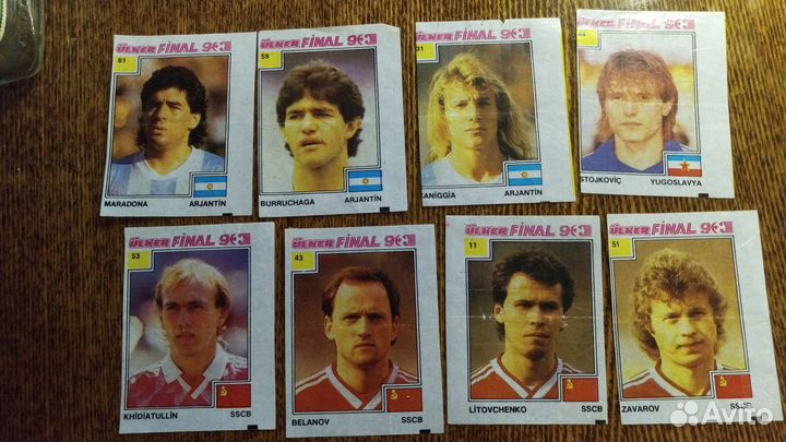 Чемпионат мира по футболу 1990 года (вкладыши)