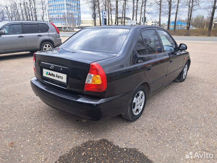 Hyundai Accent 1.5 МТ, 2008, 267 000 км