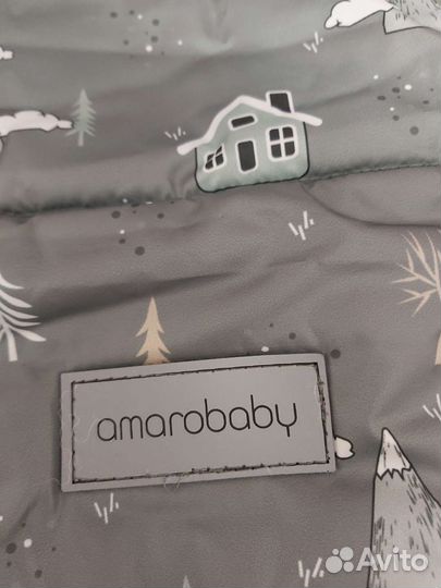 Зимний конверт в коляску