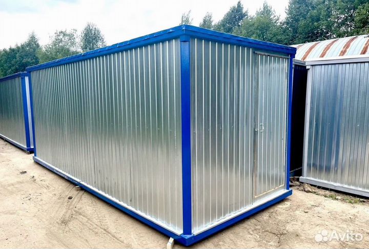 Блок контейнер 6*2,4м для строителей