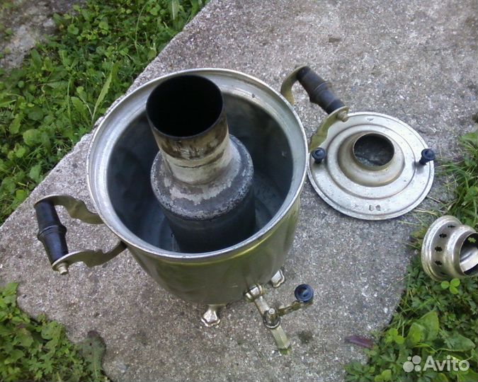Самовар на дровах СССР