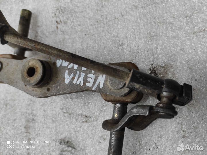 Механизм кулисы МКПП Daewoo Nexia n100