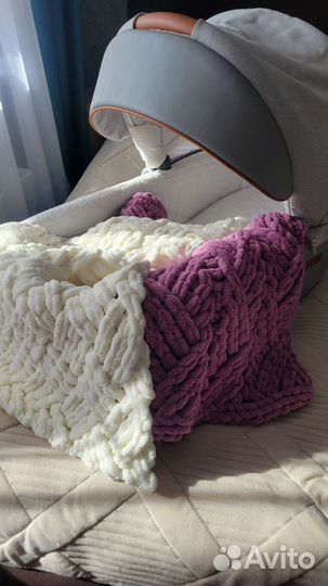 Пледы детские теплые