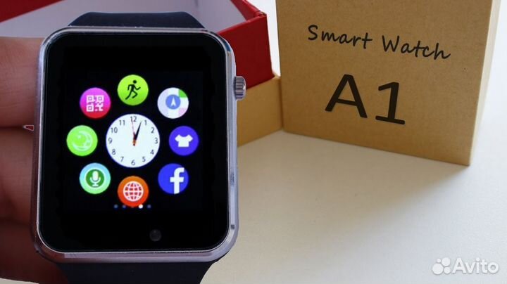 Новые. SmartWatch A1 (умные смарт часы)