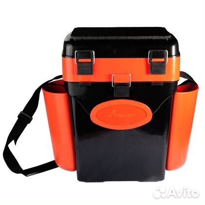 Ящик рыболовный зимний Helios FishBox 10л (2 секц)