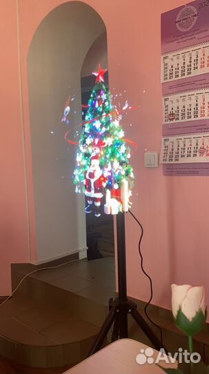 Контент для голографического вентилятора