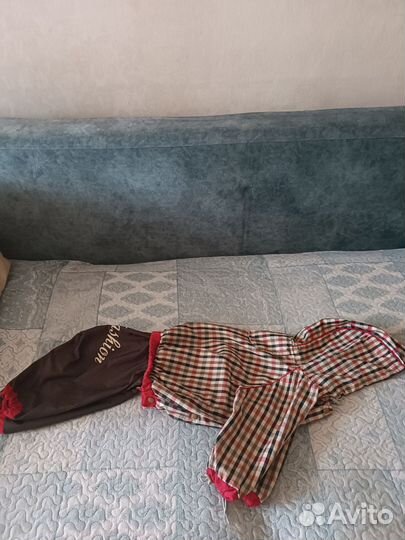 Комбинезон -дождевик для средней собаки