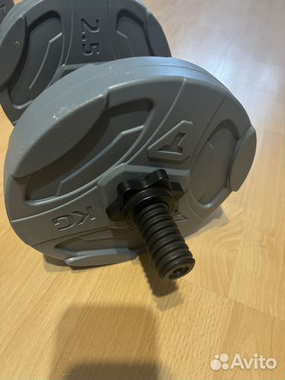 Гантели разборные