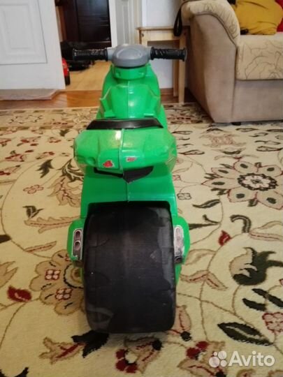 Беговел детский с широкими колесами