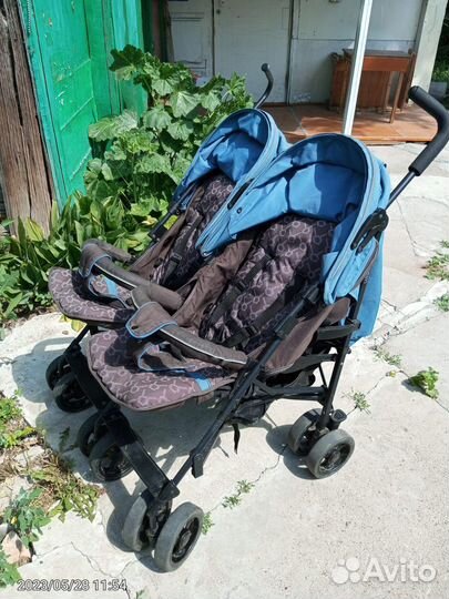 Коляска для двойни