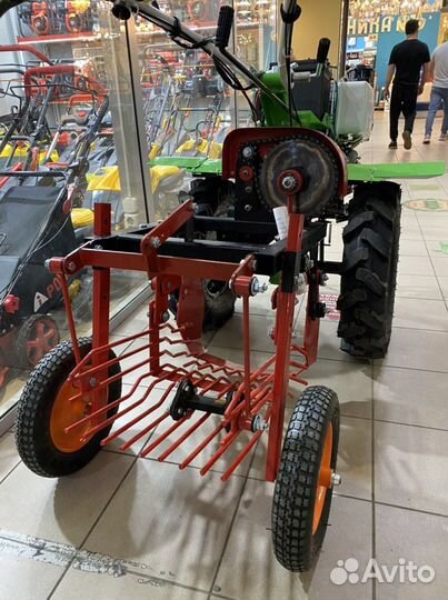 Диз мотоблок + картофелевыкапыватель