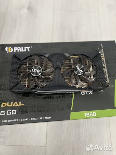 Видеокарта GTX 1660 6gb