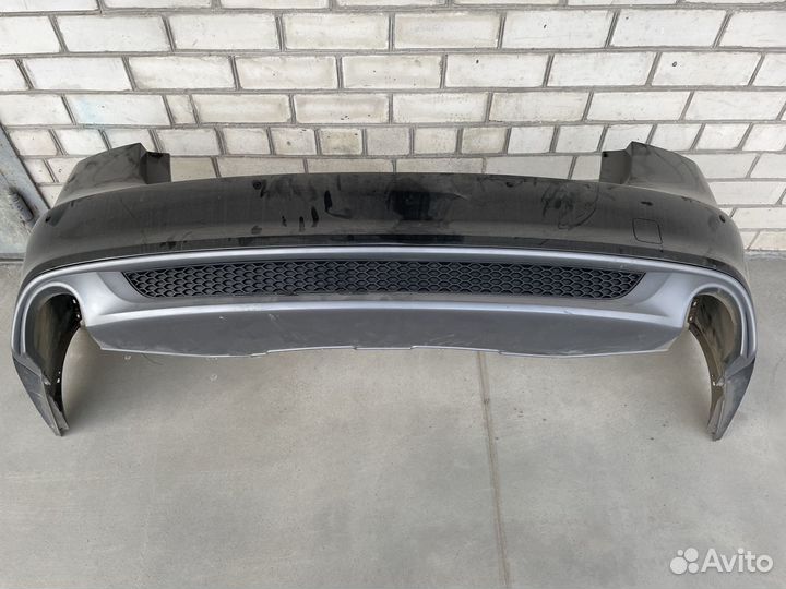 Бампер задний Audi А6 С7 S-line