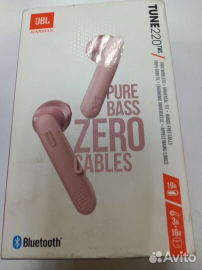 Беспроводные наушники jbl tune 220tws
