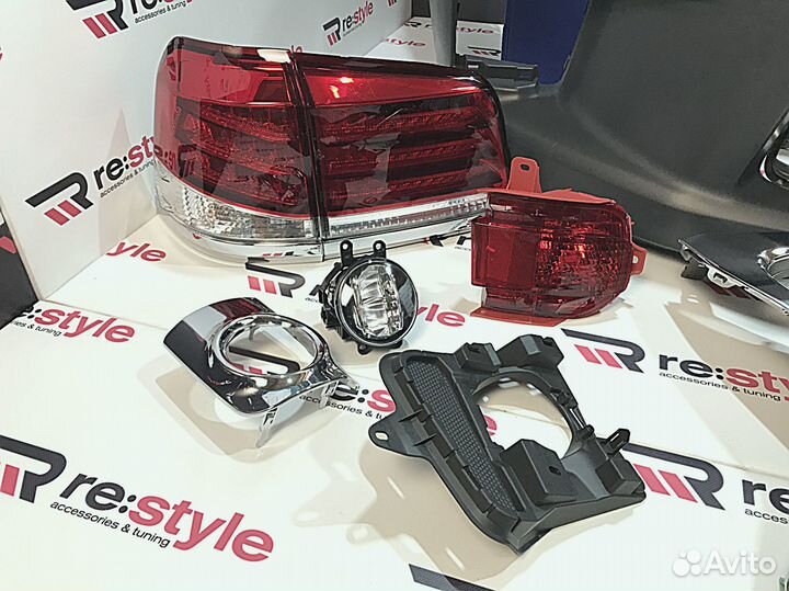 Рестайлинг Lexus LX570 c 07-12г в 12-15г GBT