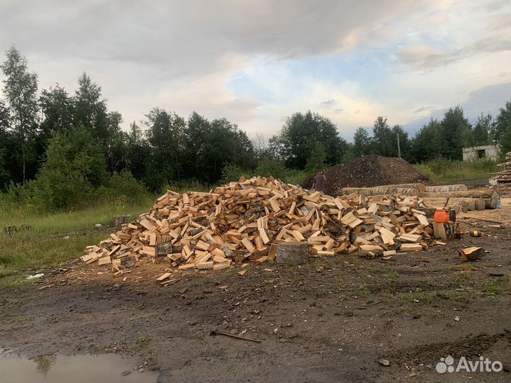 Дрова березовые колотые