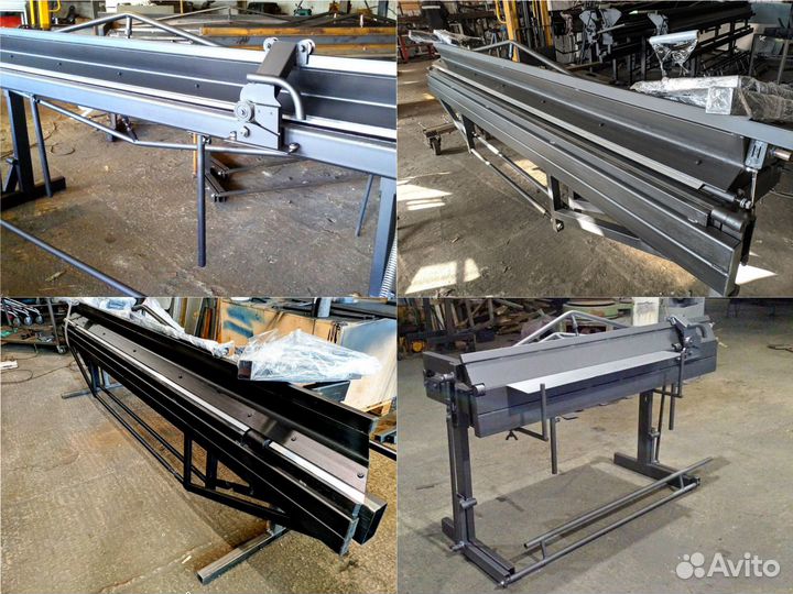 Листогиб с ножным прижимом / гибочный станок