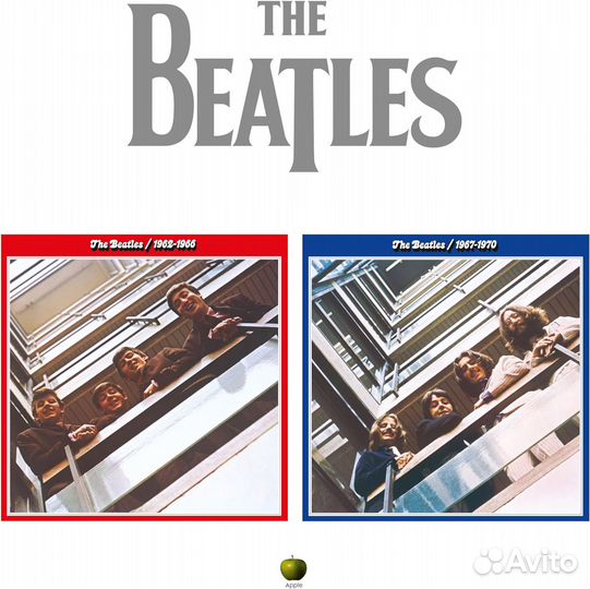 The Beatles 2023 - Red & Blue 4 CD Винил