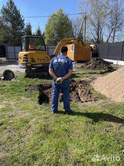 Экскаватор, Мини - экскаватор, Аренда, Услуги