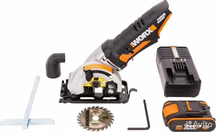 Пила дисковая аккумуляторная Worx SAW WX527 WX527