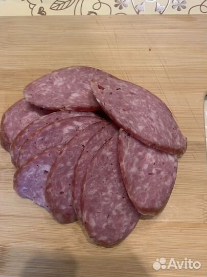 Домашняя колбаса сервелат СССР