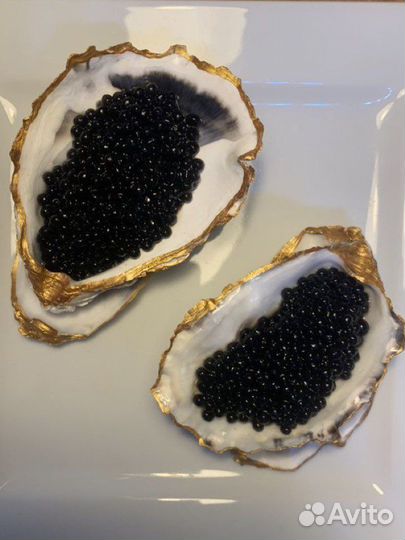 Икорница / раковина устрицы/подарочный набор