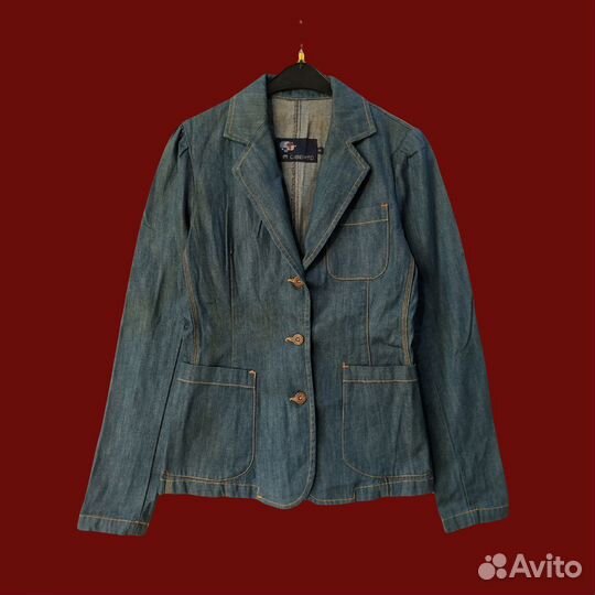 Джинсовый пиджак, куртка, накидка винтаж