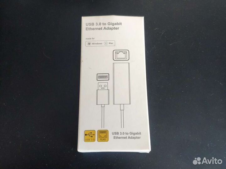Сетевая карта USB 3.0 - 1 Gbit LAN (KS-482)