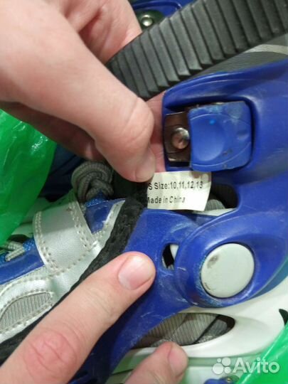 Роликовые коньки детские раздвижные