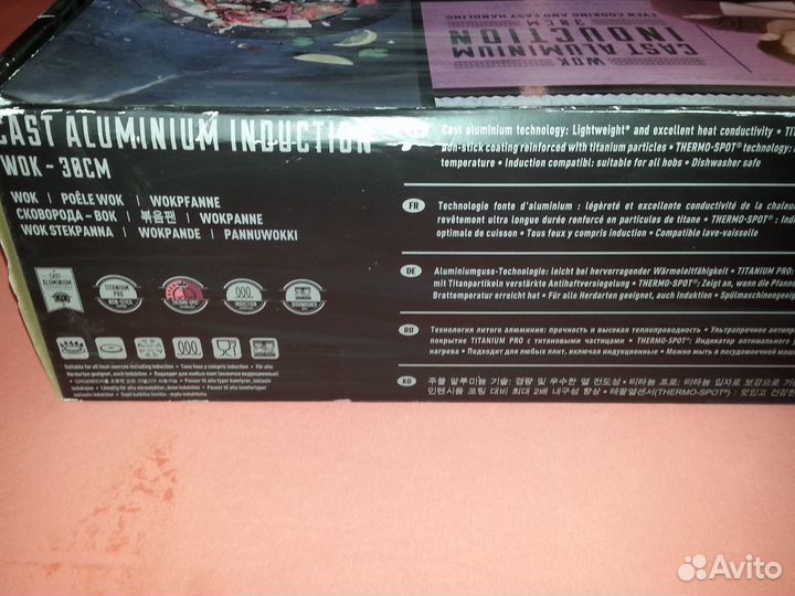 Сковорода Tefal Jamie Oliver Wok 30 см как новая