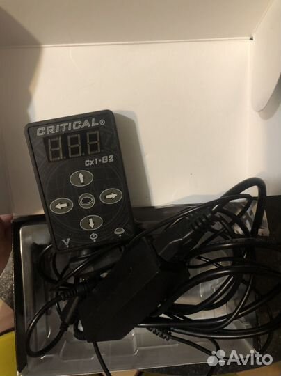 Тату машинка solo2 + блок critical