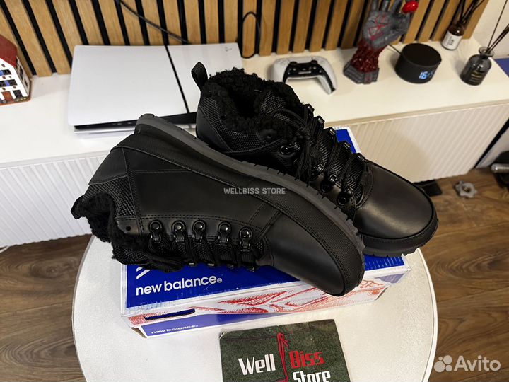 Кроссовки New Balance 754 зимние черные