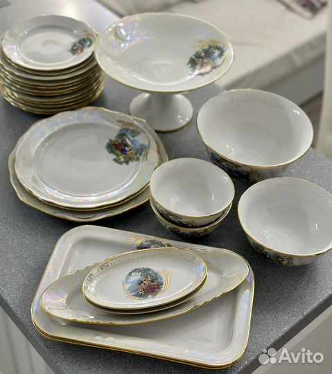 Сервиз столовый Дулево 25 предметов