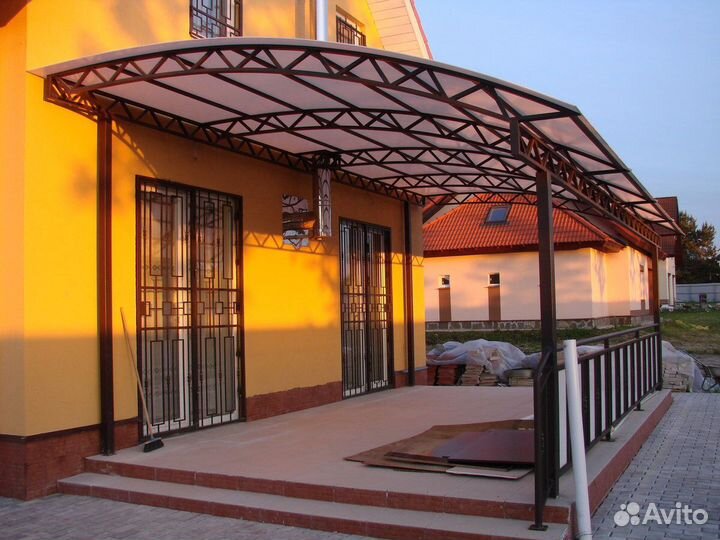 Навес Металлоконструкции