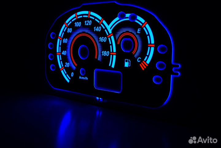 Fiat Seicento (98-10) Тюнинг шкалы приборов