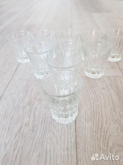 Стопка- стаканчик для водки (набор 10 шт.)