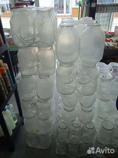 Банка стеклянная 0.5 до 5л