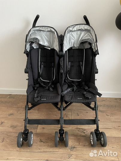 Коляска maclaren bmw для двойни