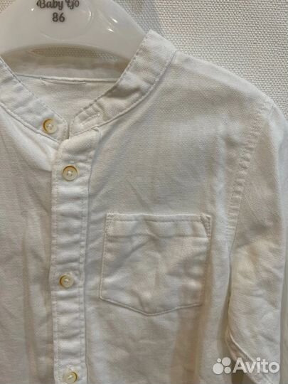 Рубашка детская по типу zara 86
