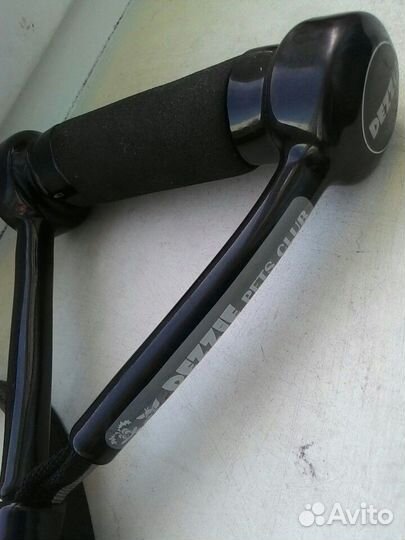 Поводок dezzie для 1/2 собачек,кожа,карабин