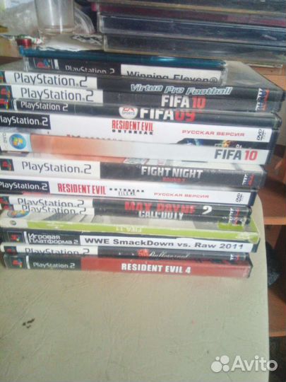 Игровые диски на ps2
