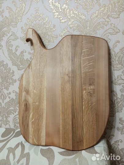 Доска разделочная дуб+груша. Ручная работа