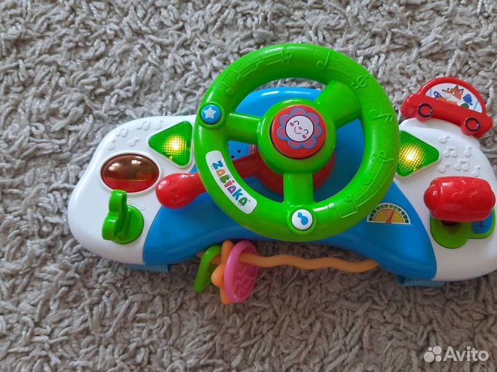 Игровой руль на коляску