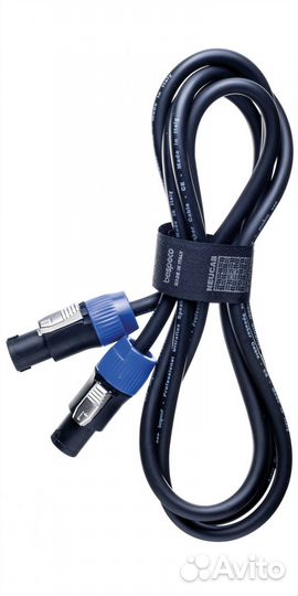 Кабель акустический Speakon Bespeco 2P xcss200 2 m