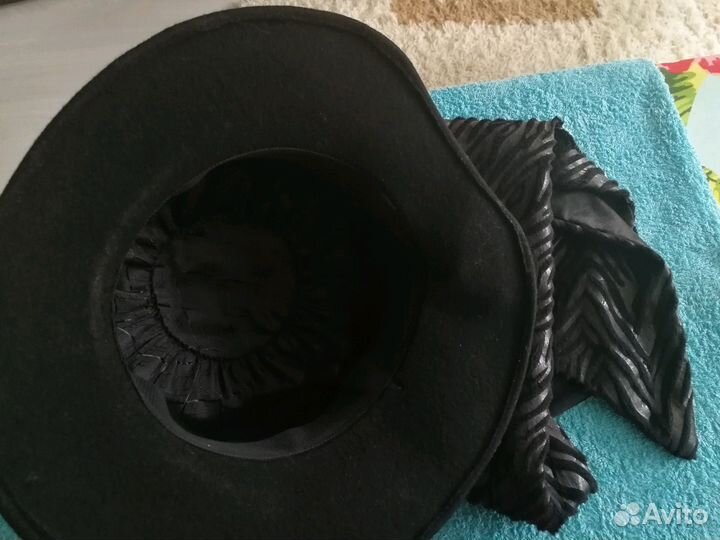 Шляпа и шарф