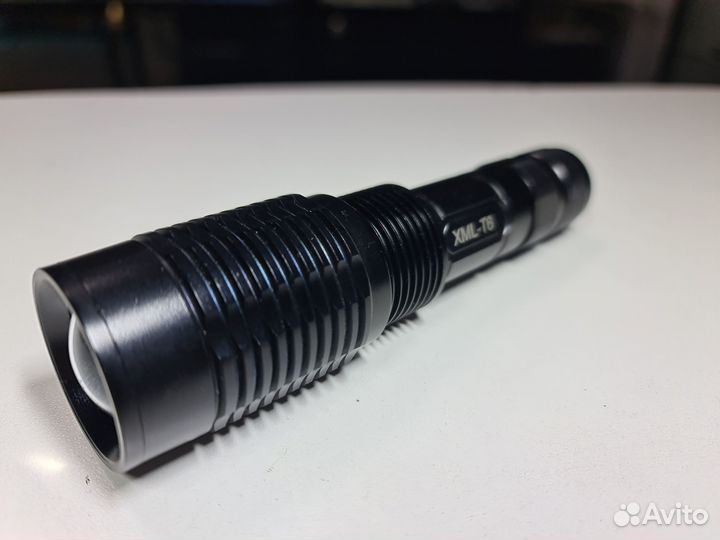 Тактический Led фонарь XML-T6 1000Lm - 18650