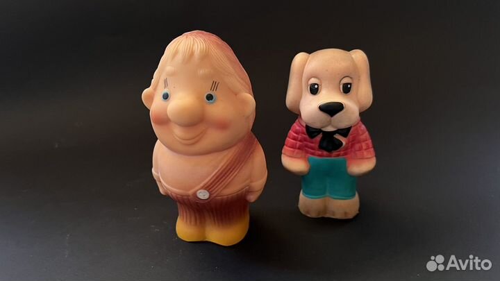 Резиновые игрушки СССР
