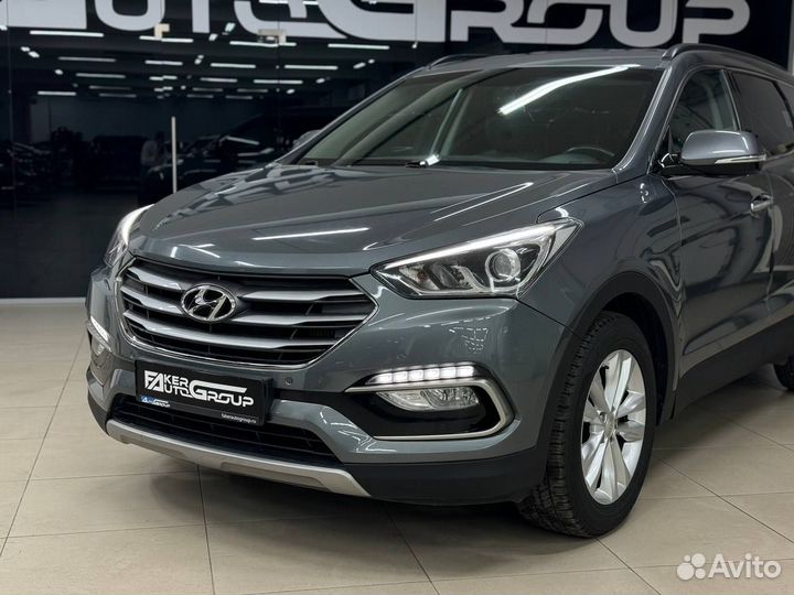 Hyundai Santa Fe 2.0 AT, 2017, 107 359 км