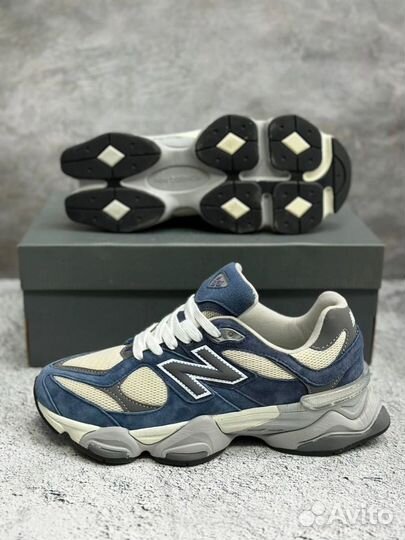 Кроссовки New balance 9060 натуральная замша